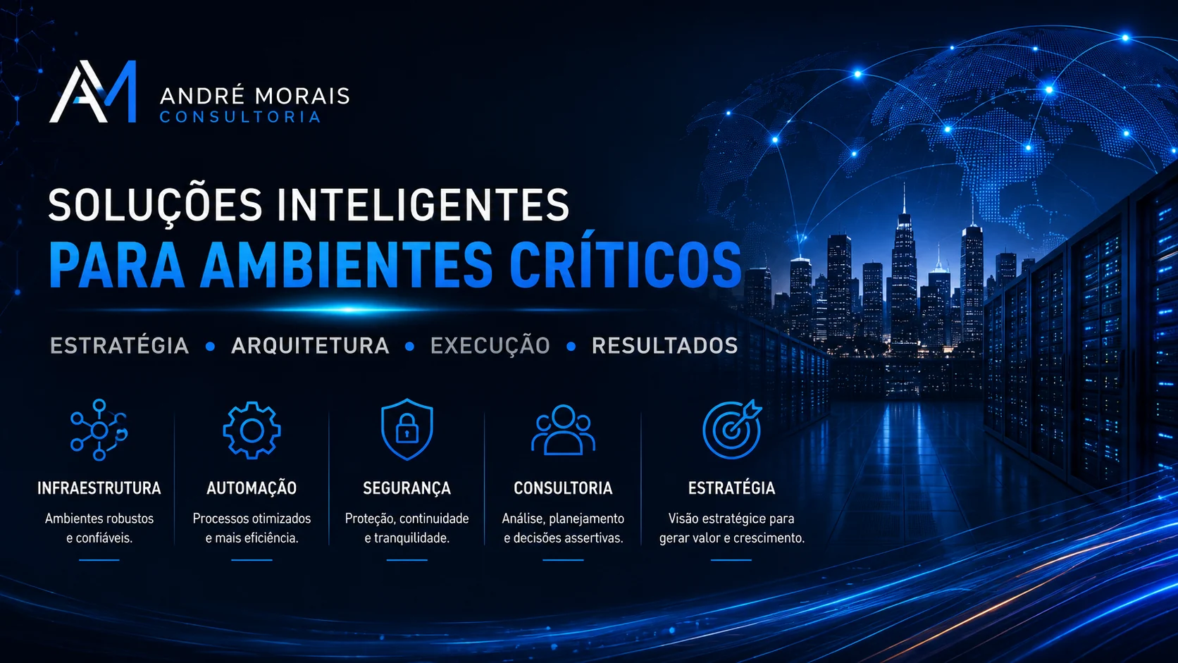 Infraestrutura tecnológica e ambientes críticos